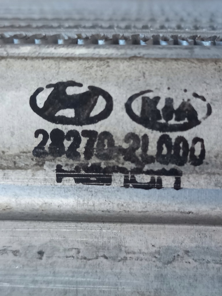 Радиатор воздуха интеркулер hyundai i20n 1.6 t-gdi 2020-28270-2l000 с Разборки