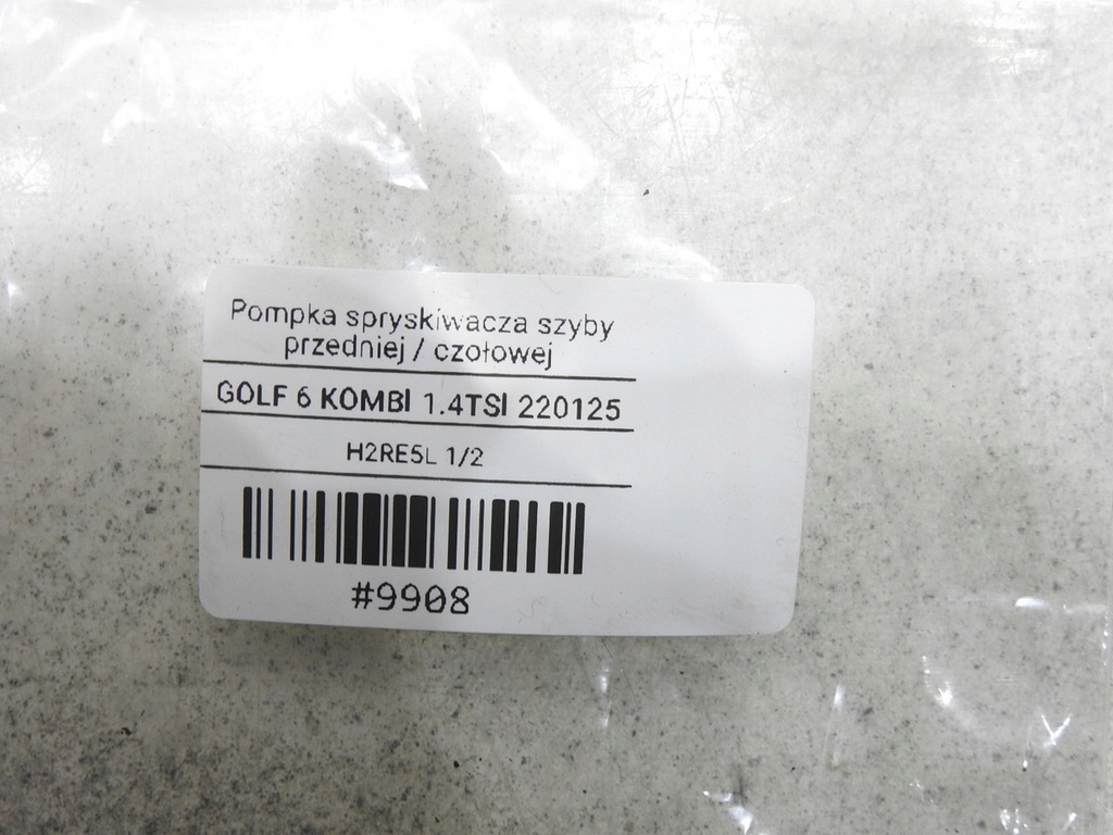 фото №7, Помпа розпилювача скло лобове vw golf vi