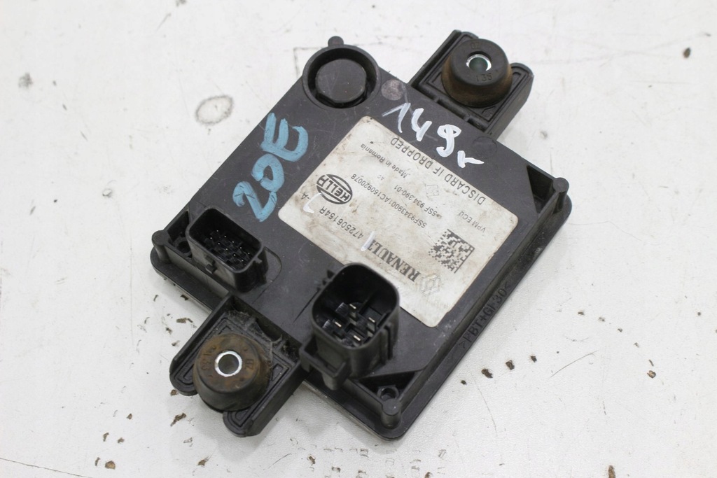 фото №1, Модуль блок управления 472506154r renault zoe