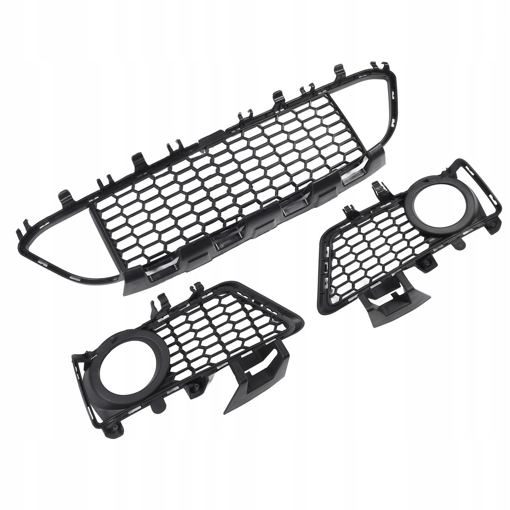 фото №8, Набор нижних решётка с сетка передний бампера 51118068124 решётки bb