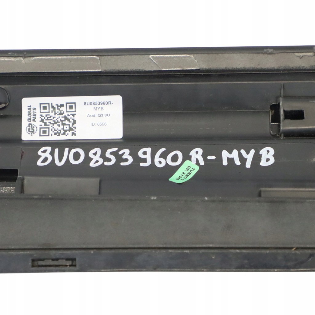 фото №14, Audi q3 8u накладка молдинг дверь правый перед mythical black - y9t