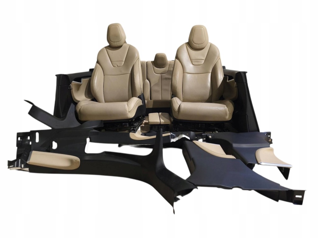 Повний салон всі tesla model s Зі Шроту