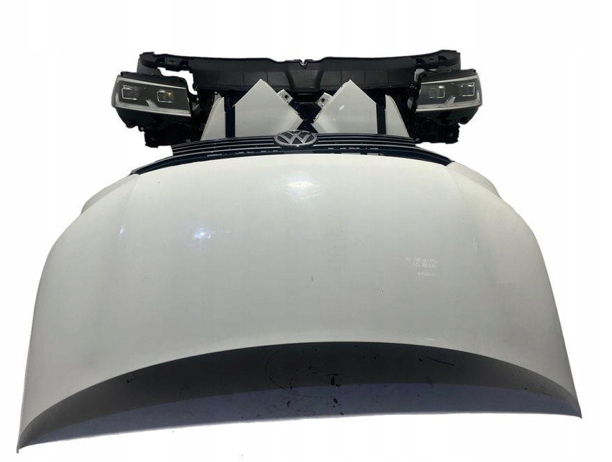 фото №14, Vw t6.1 kompletny перед капот крила лампи бампер pas радіатор 2020+