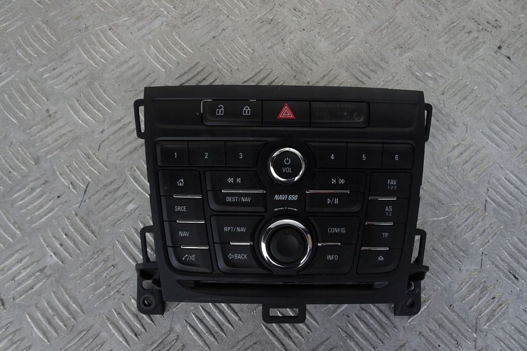 фото №1, Opel zafira c панель радио радио navi 650 11-2