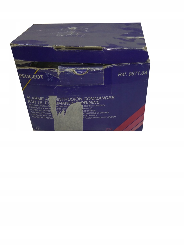 фото №1, Alarm автосигнализация автомобильный peugeot 206 96716a