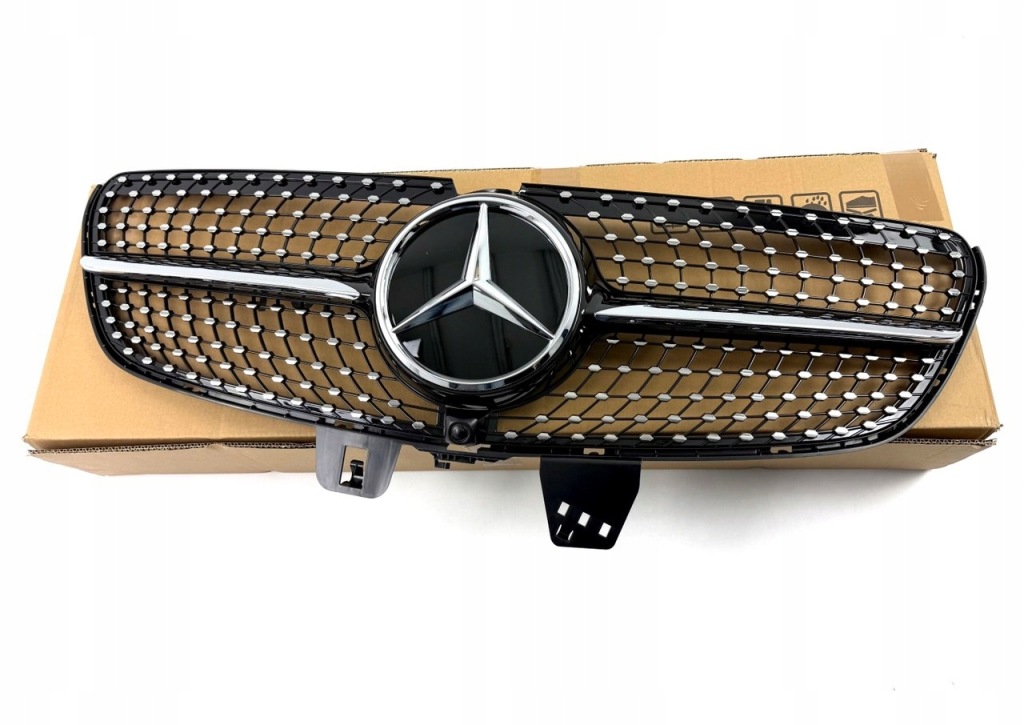 фото №3, Решётка радиатора решётка радиатора mercedes v-klasa w447 19-23 lift diamond