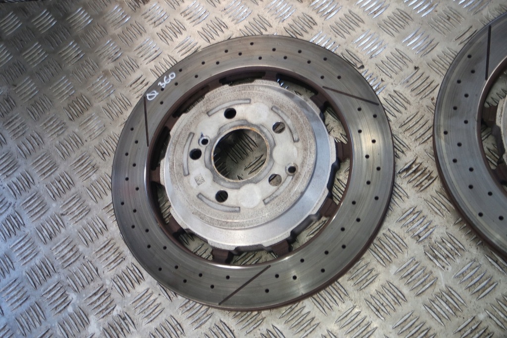 фото №8, Гальма гальмівні диски mercedes sl gt amg r230 x290 w190/ nr8