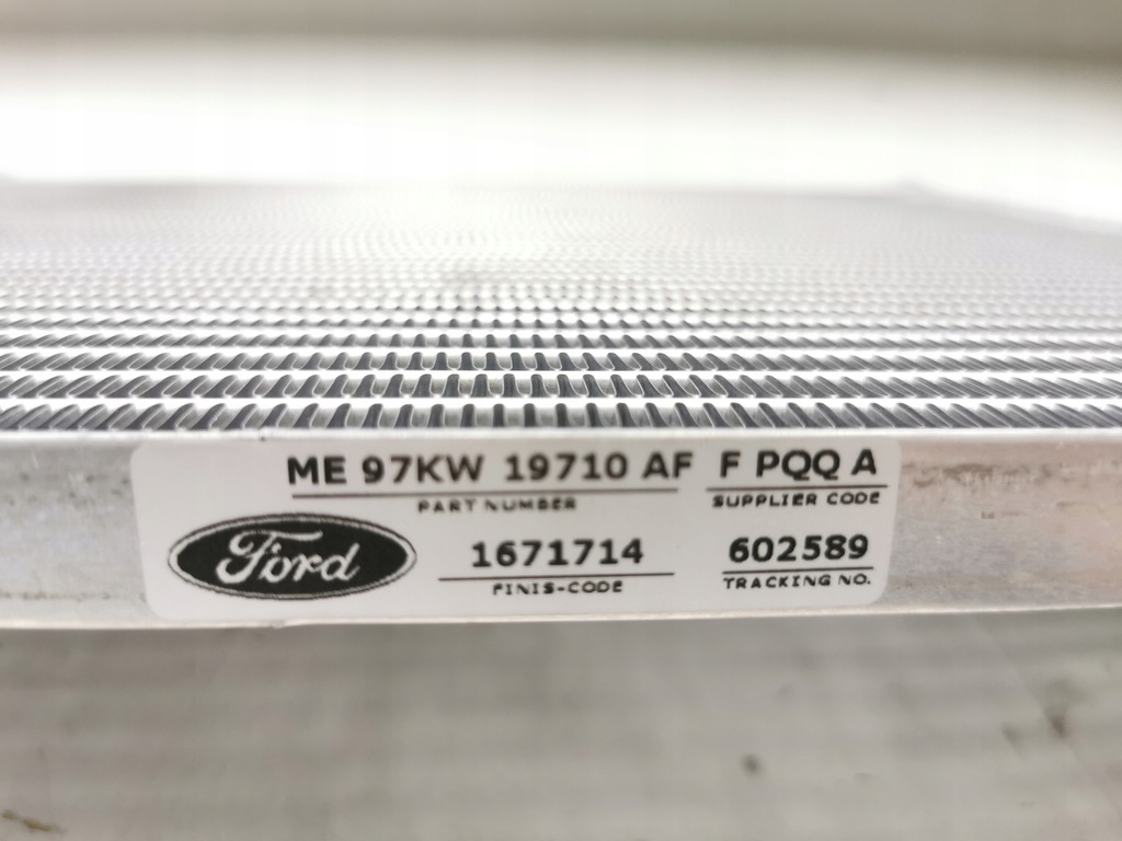 фото №9, Радиатор кондиционера ford ka mk1 оригинальный номер 1671714