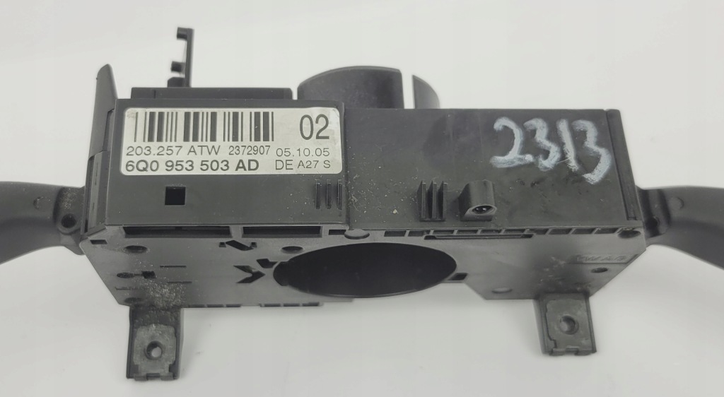 фото №6, Vw polo 9n ibiza iii переключатели переключатель комбинированный света 6q0953503ad