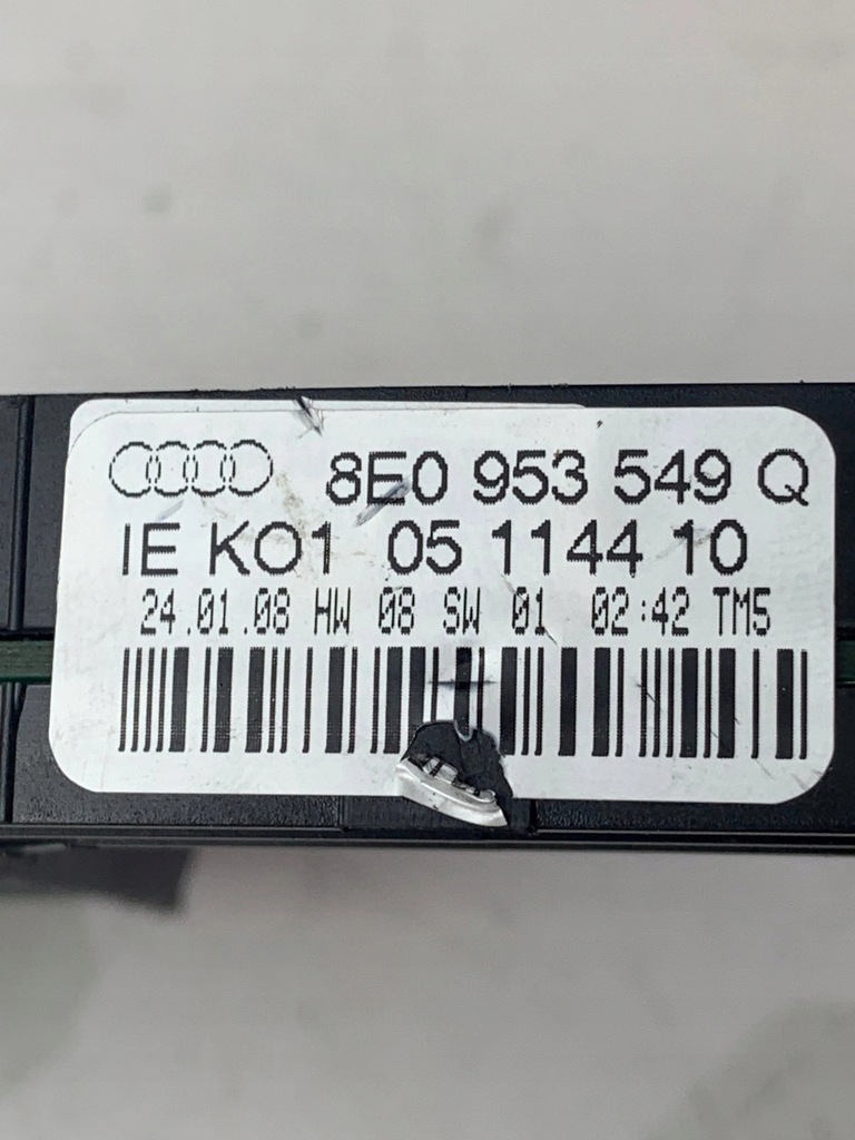 фото №6, Блок керування модуль pod кермо перемикача audi a4 b7 q