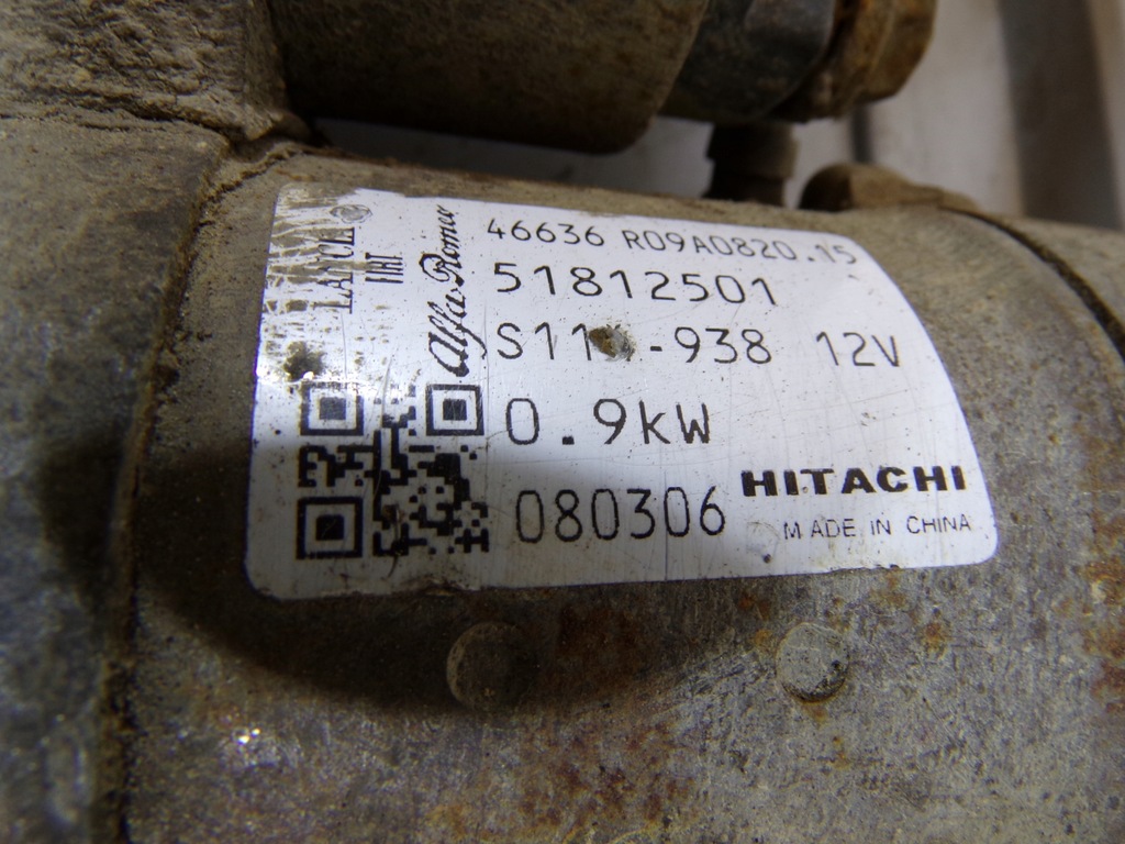 фото №7, Генератор + стартер fiat panda punto