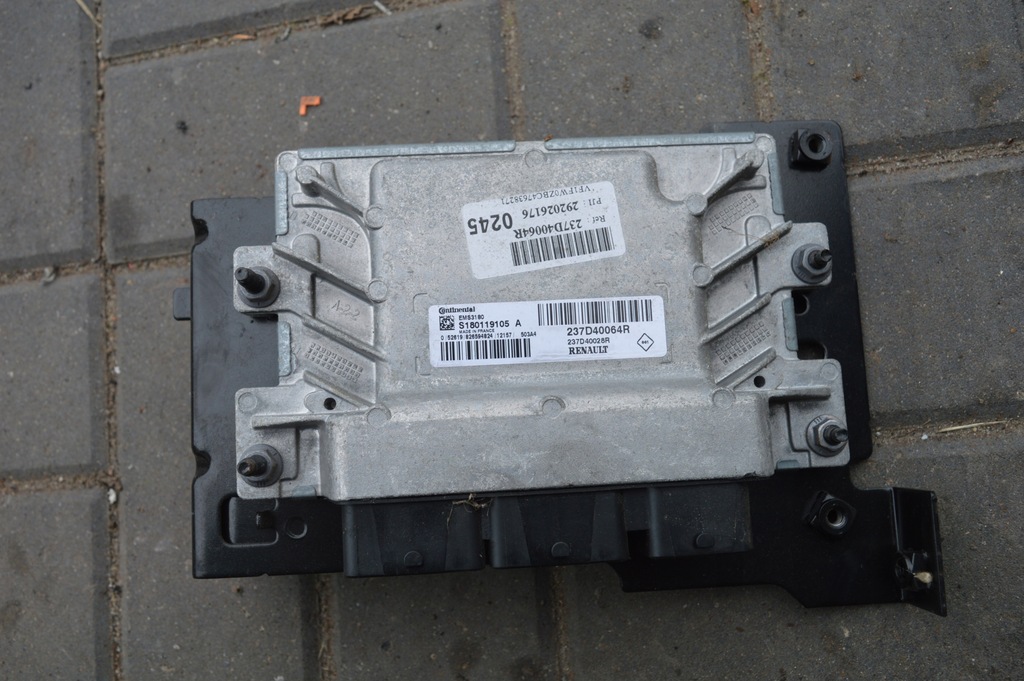 фото №1, Бортовой компьютер двигателя renault kangoo ii электрик