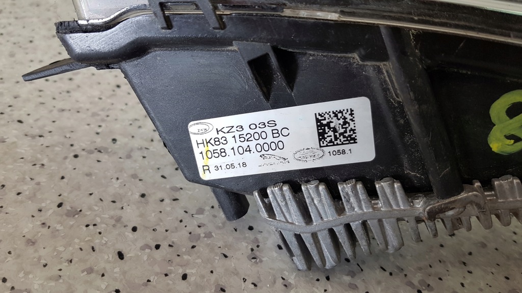 фото №6, Jaguar f-pace правый led drl противотуманная фара 2028