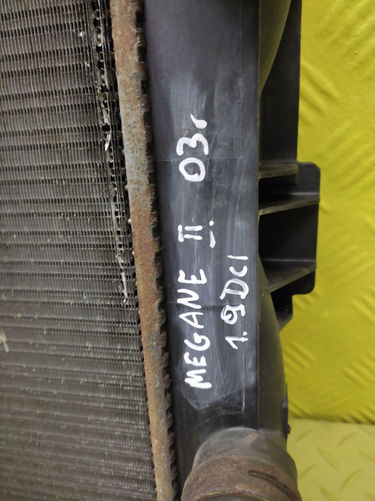 Renault megane 2 1.9 dci радіатор води 872199f Зі Шроту