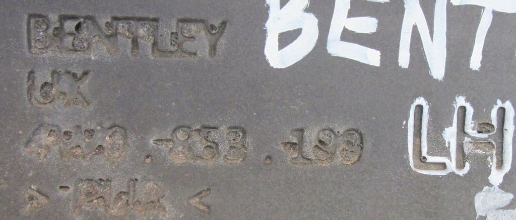 фото №16, Continental flying spur накладка поріг права