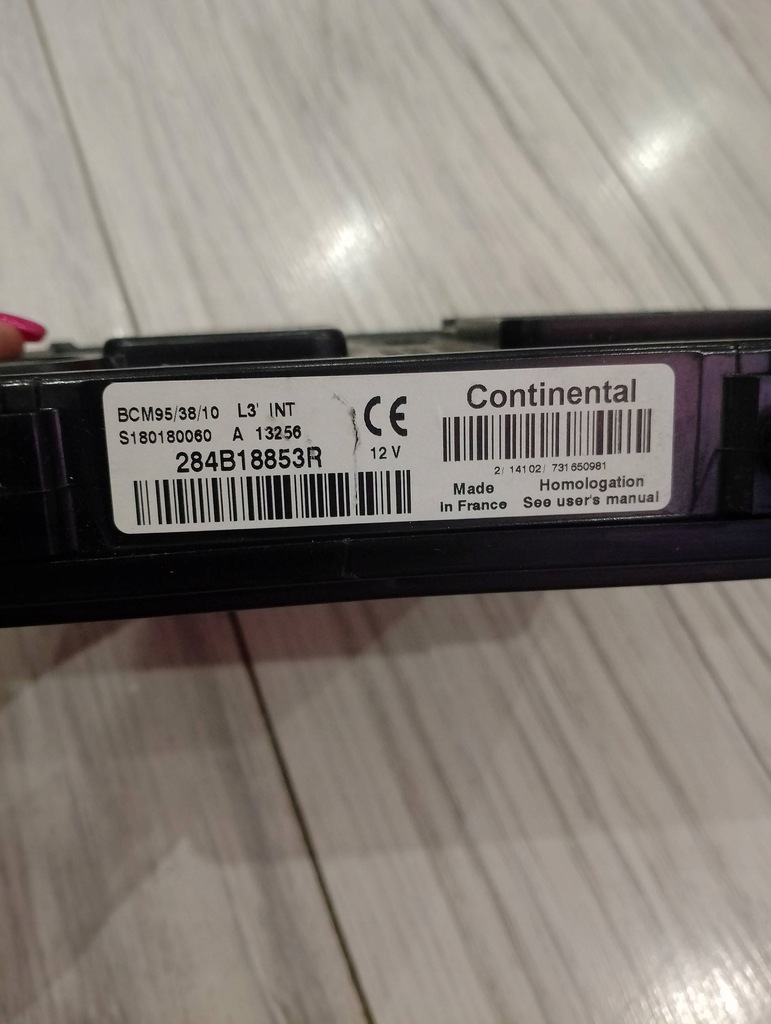 фото №3, Bcm модуль renault scenic iii 1.6d 284b18853r