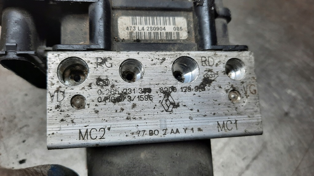 фото №2, Насос abs 8200129951 renault modus 04r 1.2b