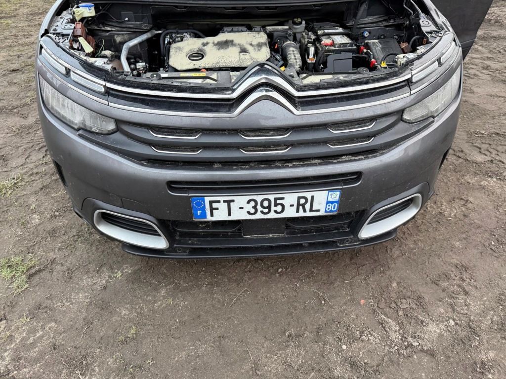 фото №1, Citroen c5 aircross бампер передний kompletny 6xpdc evl