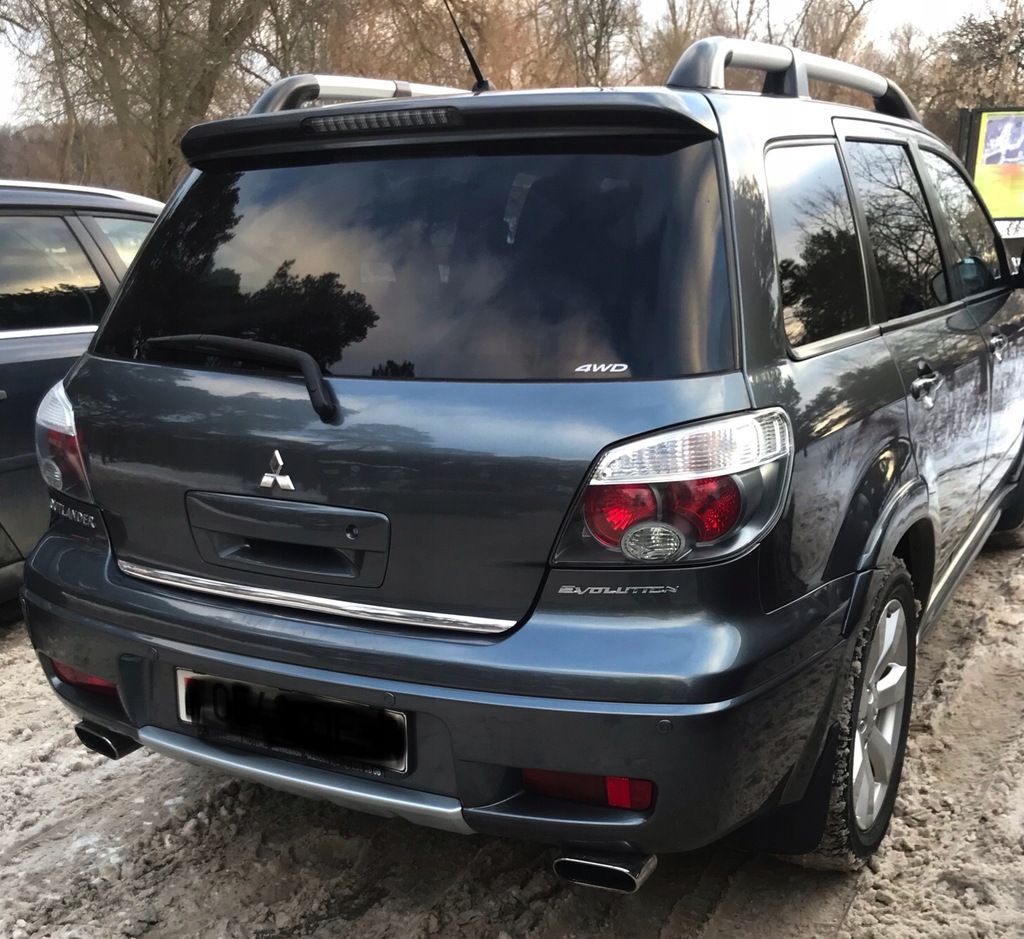 фото №1, Mitsubishi outlander i - молдинг хром na крышка