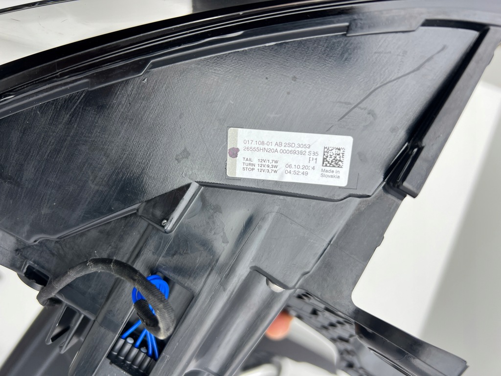 фото №7, Nissan qashqai iii j12 lift лампа задняя левая правая full led оригинал oem 24-