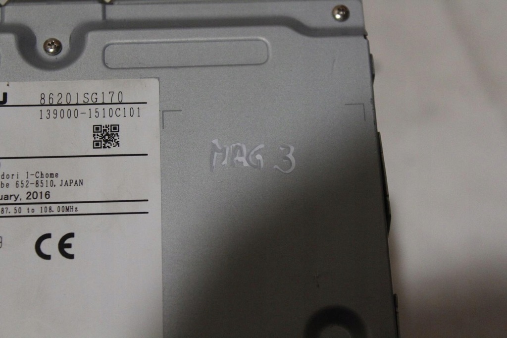 фото №10, Радио cd навигация gps subaru forester iv sj lift оригинальный номер 86201sg170