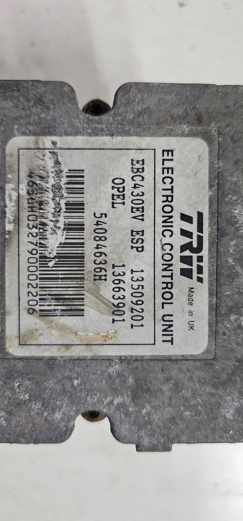 фото №11, Opel vectra c насос гальмівна abs блок керування 09191497 13663901 54084636h