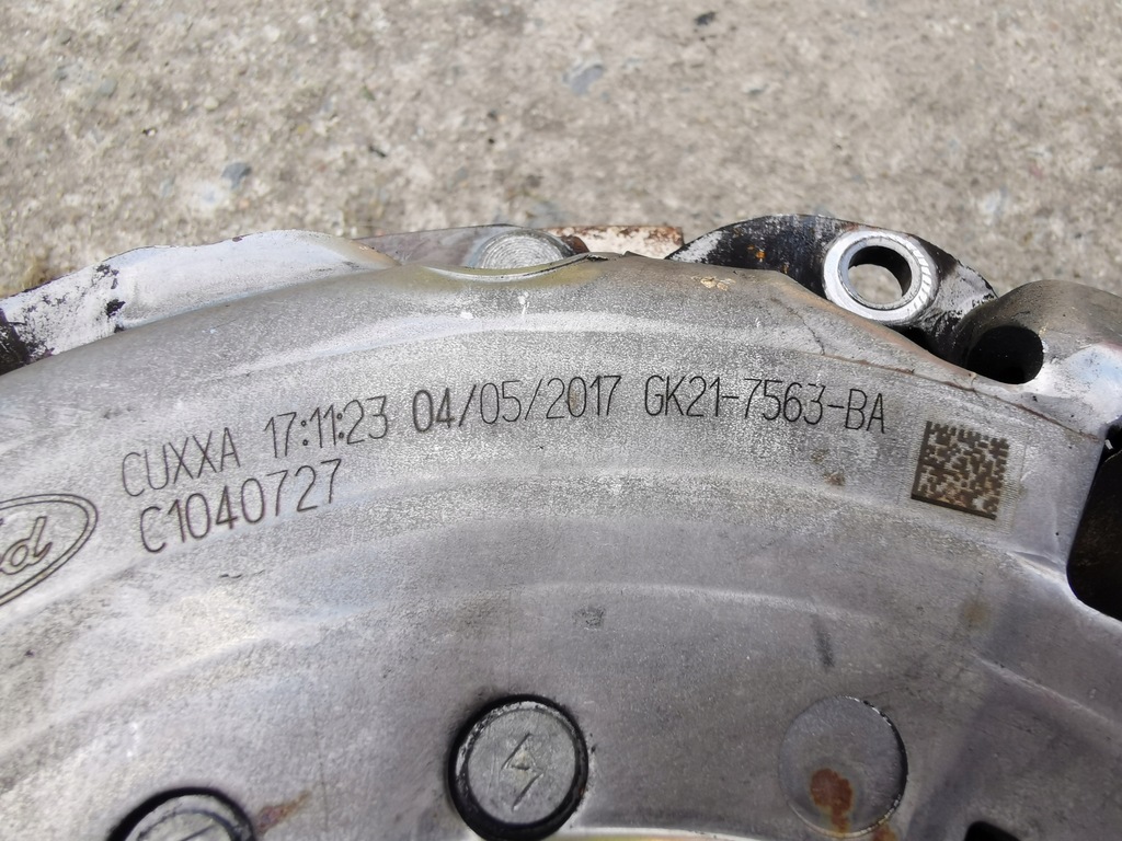 фото №9, Сцепление колесо двухмассовый transit custom 2.0 tdci