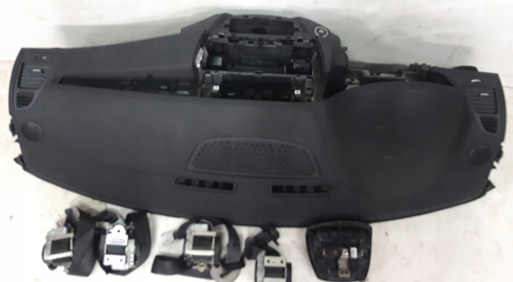 фото №7, Renault laguna iii консоль панель приладів приладова подушка безпеки ремені