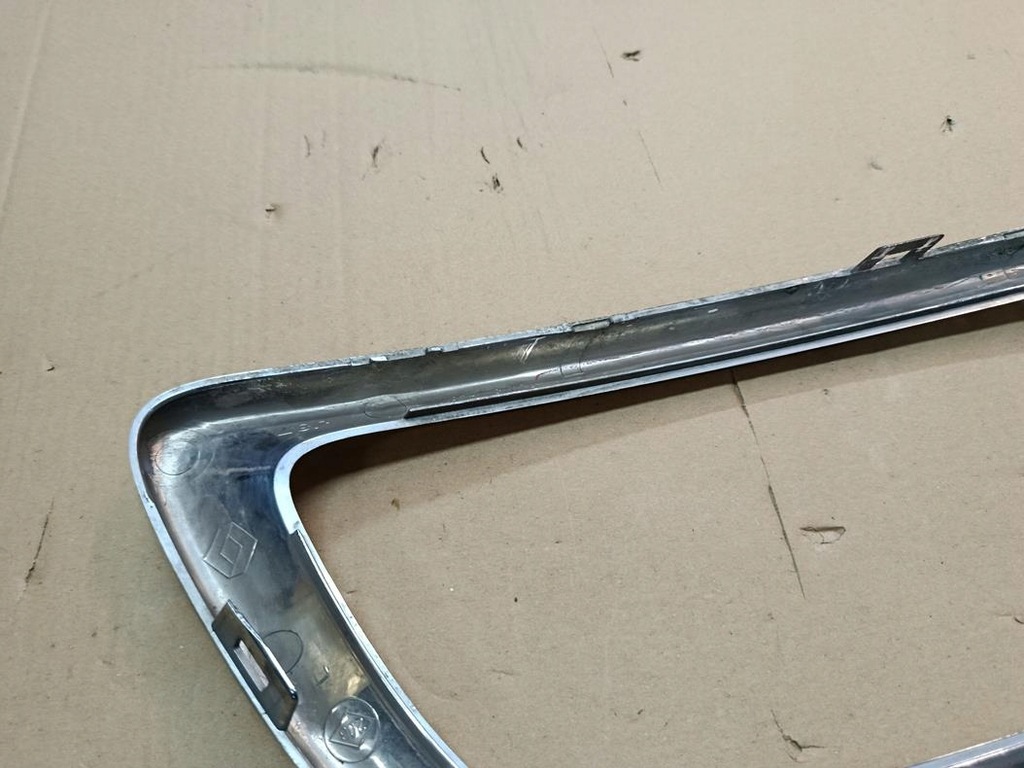 фото №6, Renault captur i решётка рамка бампера перед левая хром оригинальный номер