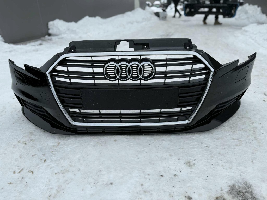 Audi a3 8v 8v3 8v4 рестайлинг  hb бампер перед передний pdc sprysk. 16-20 ly9b Оригинал
