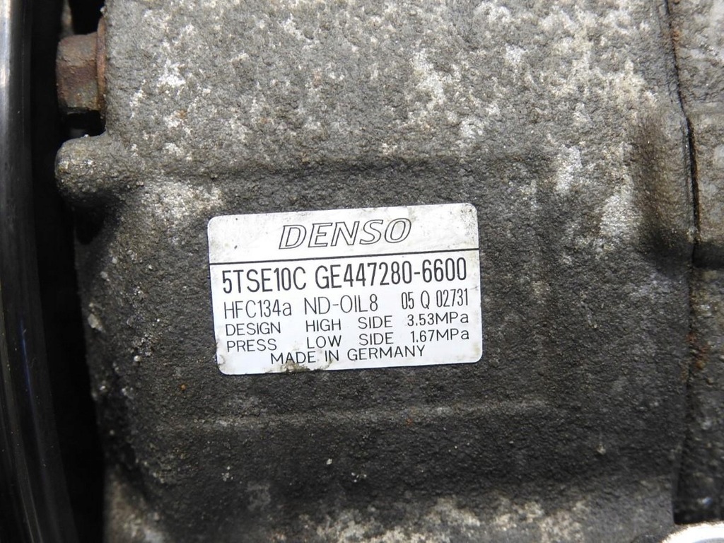 фото №6, Компресор кондиціонера toyota auris ii 1.4 d4d 447280-6600