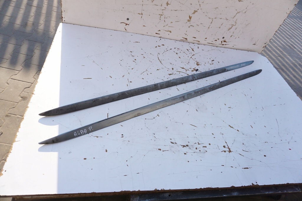 фото №1, Молдинг порог левая s-line audi a4 b8 ly7g