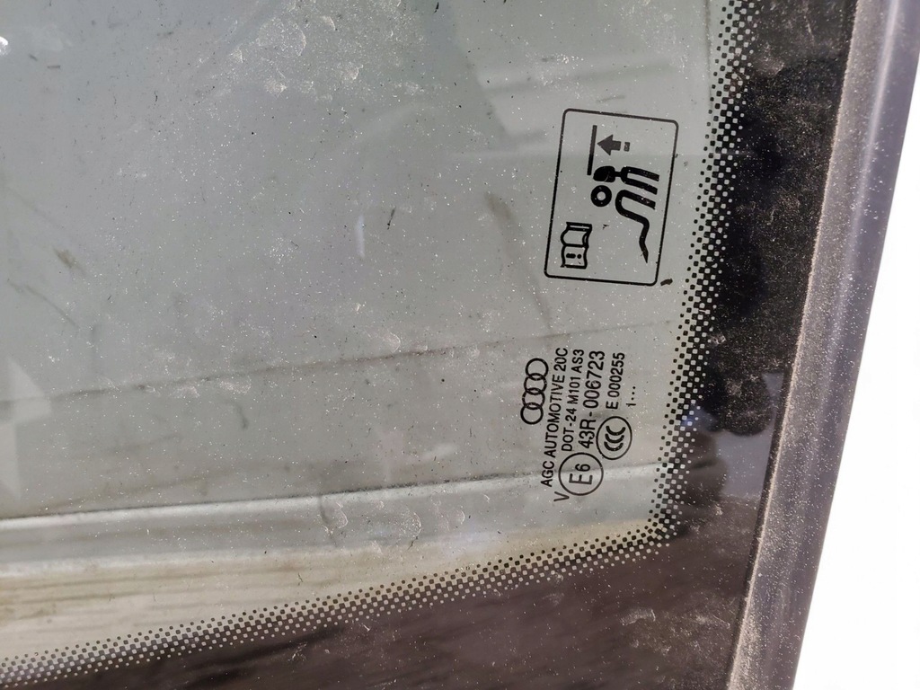 фото №5, Audi q5 sq5 2012 задня сторона ліва скло кузовна задня