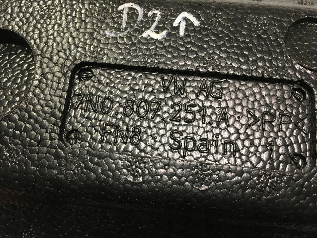 фото №6, Vw sharan ii абсорбер бампера задняя 7n0807251a