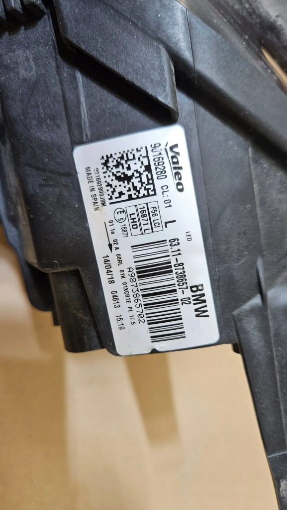 Лампа перед передня ліва mini f54 f55 f56 рестайлінг  lci 8738657-02 Ціна