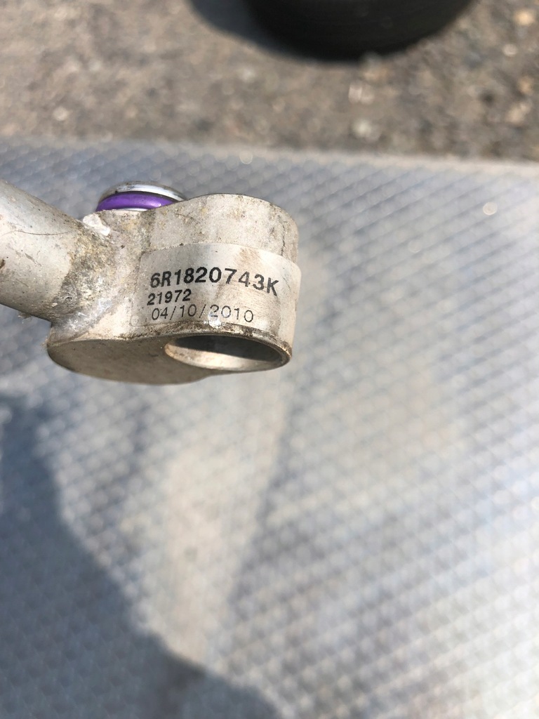 фото №5, Шланг кондиціонера vw polo v 6r 6r1820741n