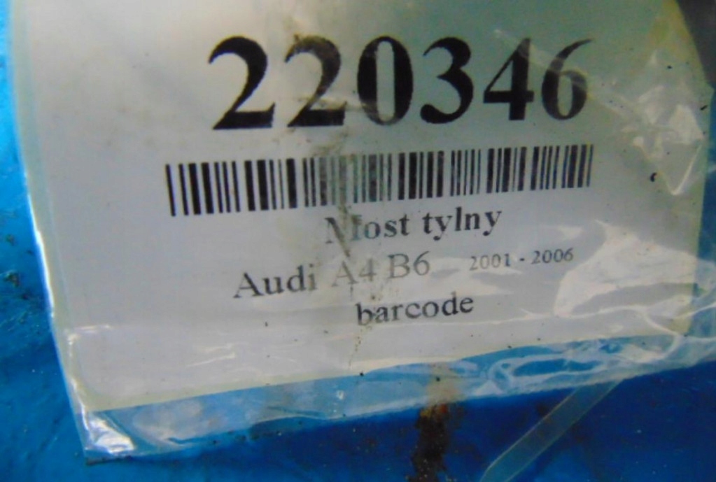 фото №9, Audi a4 b6 2.5d задній міст