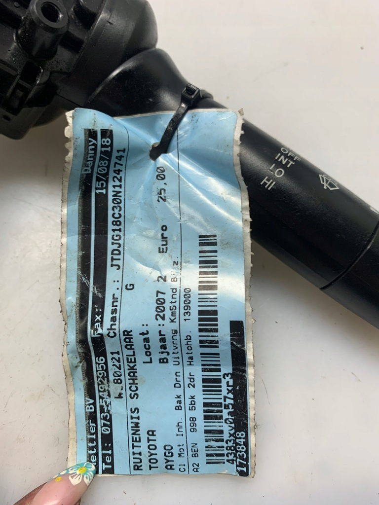 фото №5, Перемикач двірник 108 107 c1 17f003lh 17f144