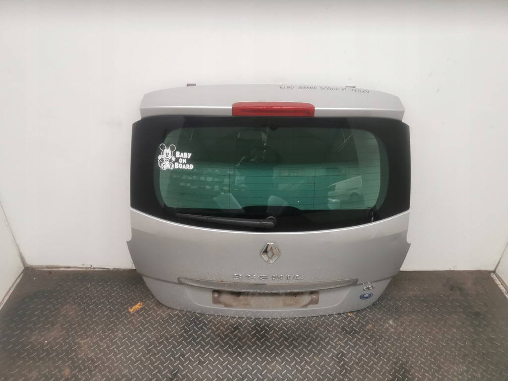 фото №4, Крышка багажника багажника задняя renault grand scenic iii lift ted69