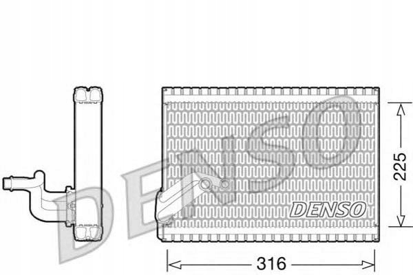 фото №1, Denso випарник кондиціонера citroen berlingo berli