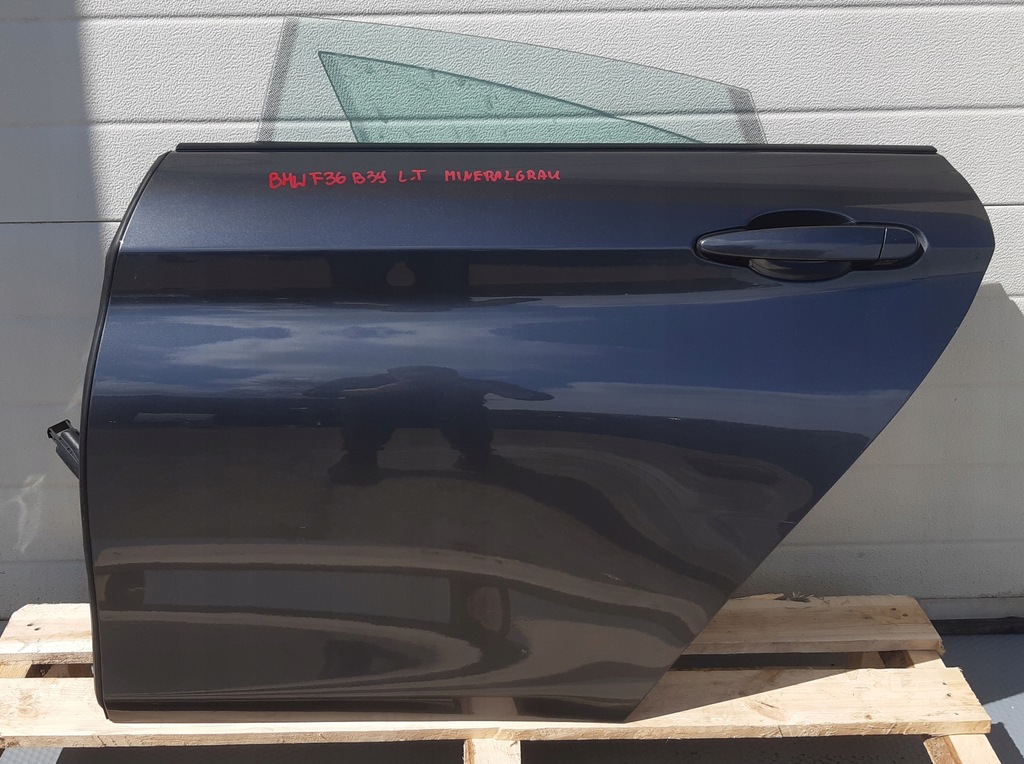 фото №1, Bmw 4 f36 gt 17r дверь левый задняя b39 mineralgrau