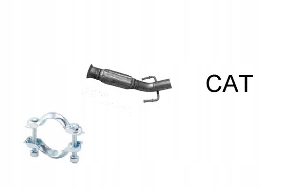 фото №1, Peugeot 406 2.0 hdi труба каталізатора вихлопна +