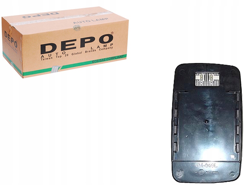 фото №1, Скло дзеркало le mercedes sprinter vw lt depo