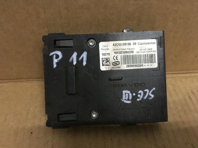 фото №4, Считыватель карта renault scenic iii a2c53185186 08-16