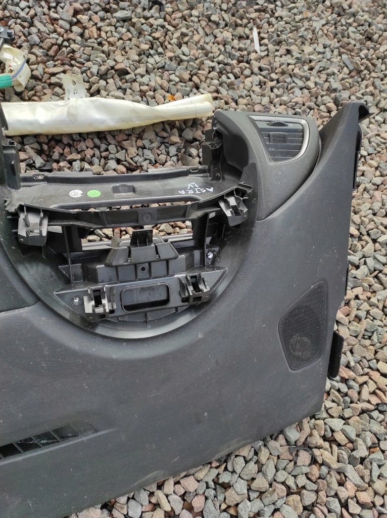 фото №4, Консоль панель приладів приладова подушка безпеки opel astra j iv шторка безпеки натягувач