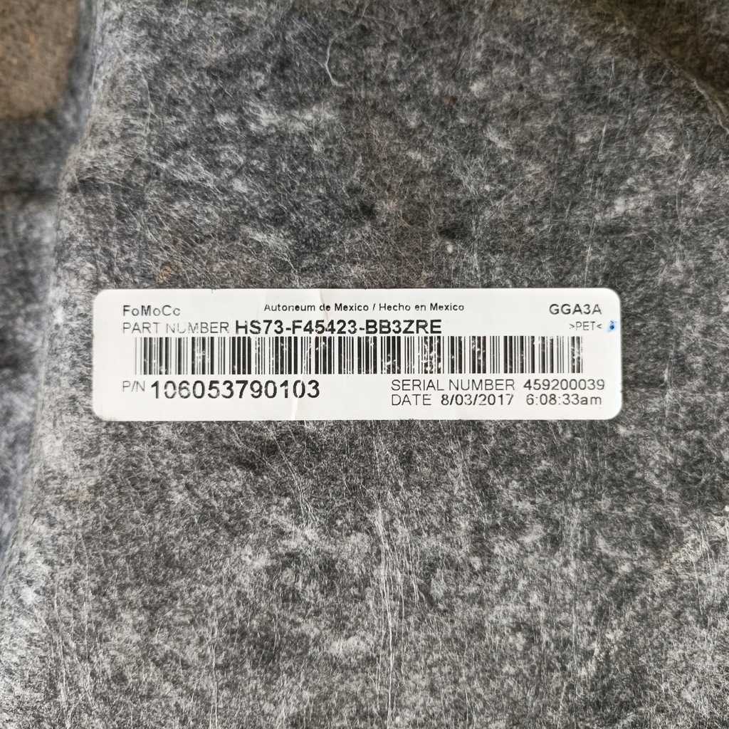 фото №9, Ford fusion 17- обивка багажника l/p usa lift