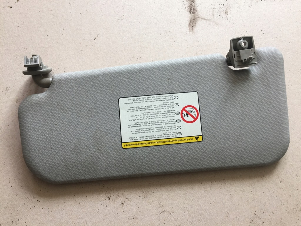 фото №1, Kia rio iii 11-16 защита солнцезащитная правая