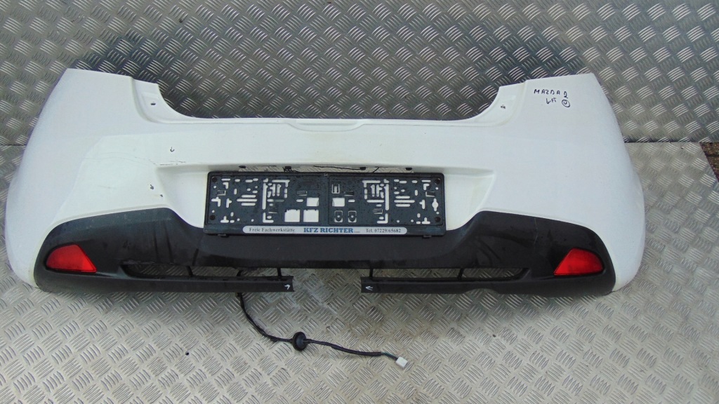 фото №1, Бампер задній задня mazda 2 ii de 07-14