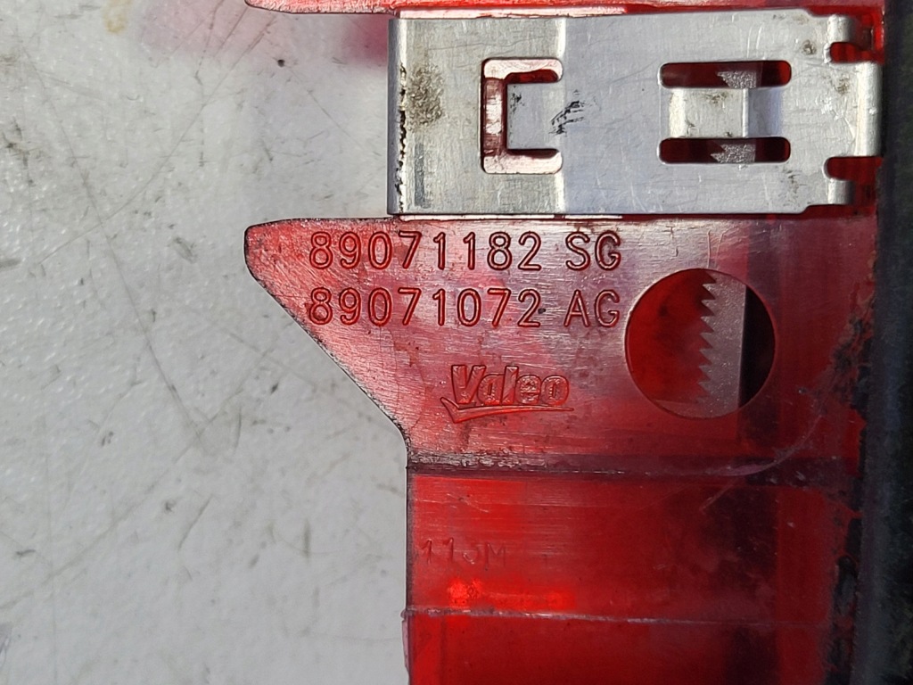 Третій світло стоп задній renault kangoo ii maxi 414523c 89071182 Зі Шроту