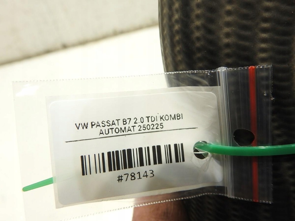 фото №4, Wąż труба интеркулер vw passat b7 2.0 tdi